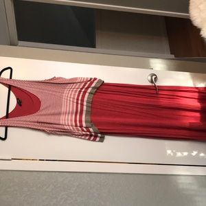 Relaxed Jersey Maxi w Crop Top